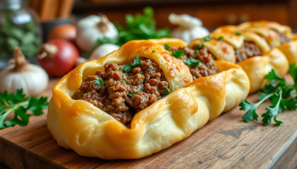 blätterteig hackfleisch